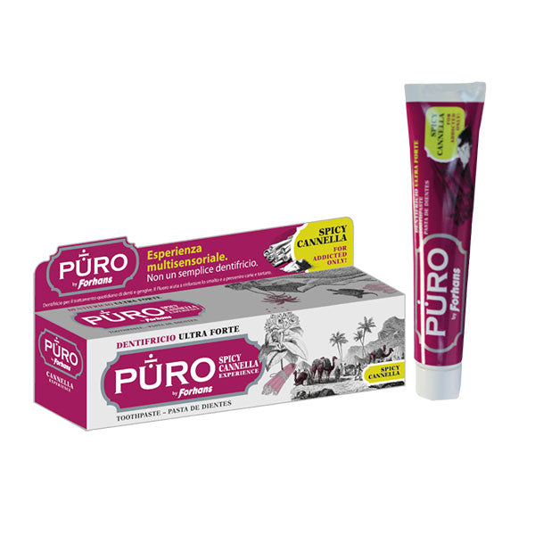FORHANS PURO DENTIFRICIO SPICY CANNELLA 75 ML - Tre Pi Profumerie