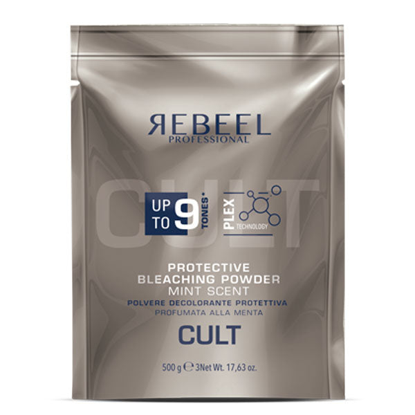 REBEEL PROFESSIONAL POLVERE DECOLORANTE PROTETTIVA CULT 500 G - Tre Pi Profumerie