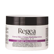 REGEA CREMA VISO E CORPO MULTIVITAMINICA ANTI-AGE 250 ML - Tre Pi Profumerie