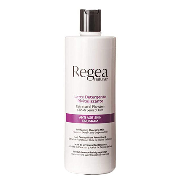 REGEA LATTE DETERGENTE RIVITALIZZANTE ANTI-AGE 500 ML - Tre Pi Profumerie