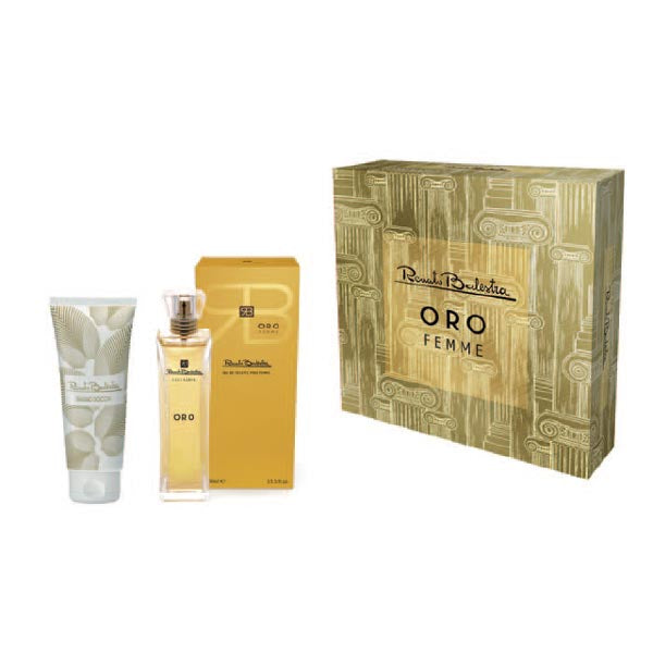 RENATO BALESTRA COFANETTO FEMME ORO - Tre Pi Profumerie
