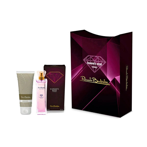 RENATO BALESTRA FEMME DIAMANTE NERO COFANETTO EDP + GEL DOCCIA - Tre Pi Profumerie