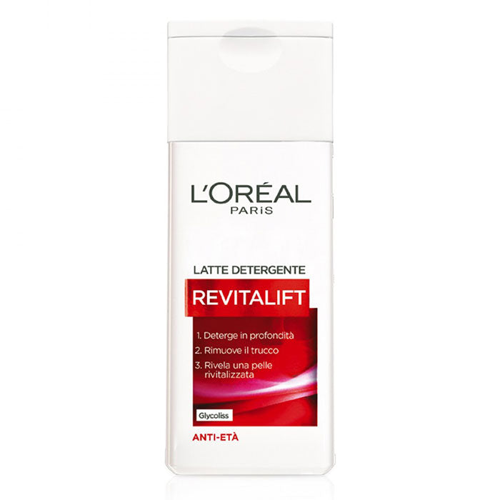 L'OREAL REVITALIFT LATTE RICCO STRUCCANTE RINNOVATORE 200 ML - Tre Pi Profumerie