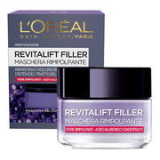 L'OREAL REVITALIFT FILLER HYALUROMASK MASCHERA NOTTE 50 ML - Tre Pi Profumerie
