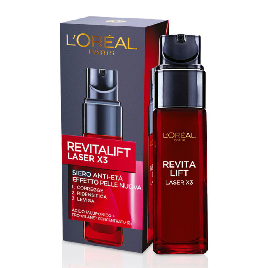 L'OREAL REVITALIFT LASER X3 SIERO ANTI-ETA' 30 ML - Tre Pi Profumerie