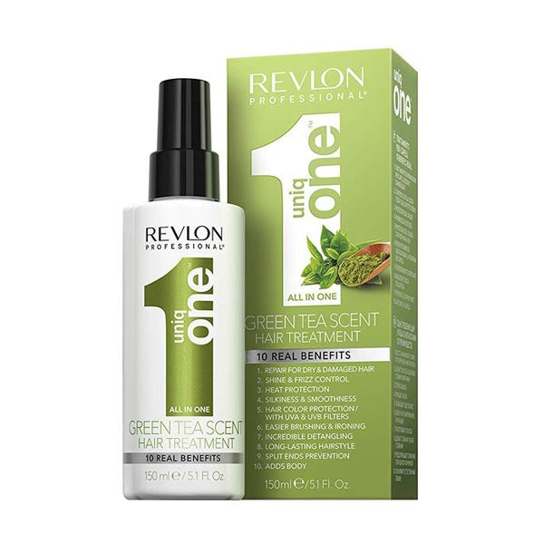 REVLON PROFESSIONAL UNIQ ONE GREEN TEA TRATTAMENTO 10IN1 150 ML - Tre Pi Profumerie