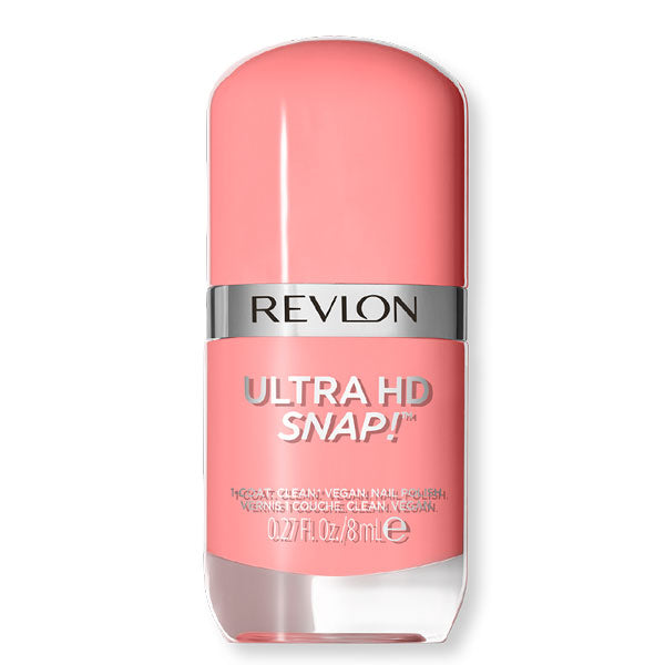 REVLON ULTRA HD SNAP ONE COAT CLEAN VEGAN 027 THINK PINK - Tre Pi Profumerie