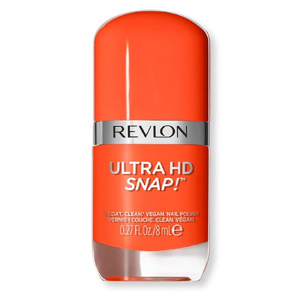 REVLON ULTRA HD SNAP ONE COAT CLEAN VEGAN 007 HOT STUFF - Tre Pi Profumerie