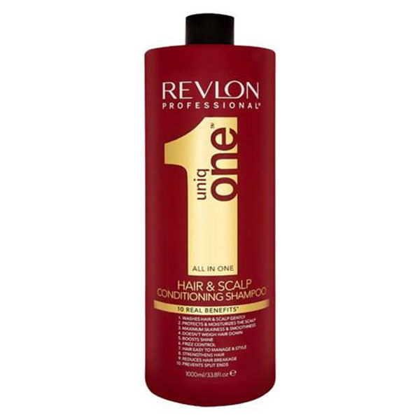 REVLON UNIQONE SHAMPOO&BALSAMO 10 EFFECT 1000 ML - Tre Pi Profumerie