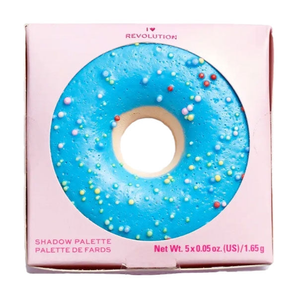 REVOLUTION PALETTE DONUTS 5 OMBRETTI BLUEBERRY - Tre Pi Profumerie