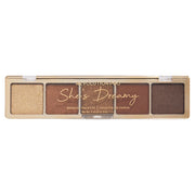 REVOLUTION PALETTE PRO SHE'S DREAMY GREEN 5 OMBRETTI - Tre Pi Profumerie