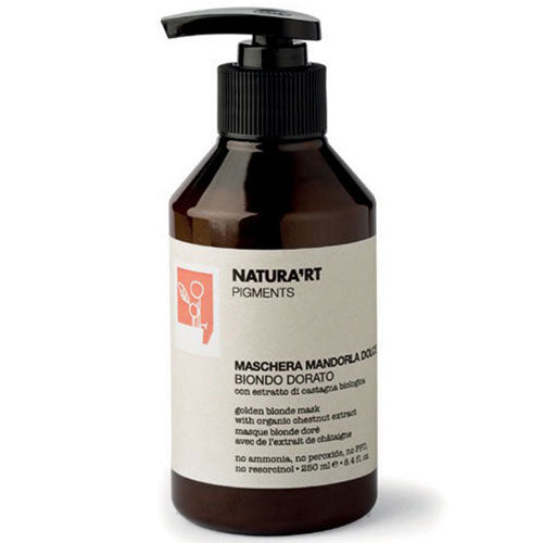 RICA NATURA'RT PIGMENTSMASCHERA MANDORLA DOLCE BIOND DOR 250 ML - Tre Pi Profumerie