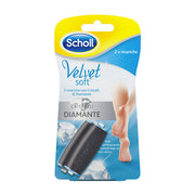 PEDOREX SCHOLL VELVET SOFT 2 RICARICHE ROLL MICRALUMINA - Tre Pi Profumerie