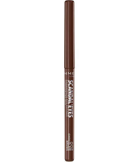 RIMMEL SCANDALEYES EXAGGERATE MATITA OCCHI CHOCOLATE BROWN 002 - Tre Pi Profumerie