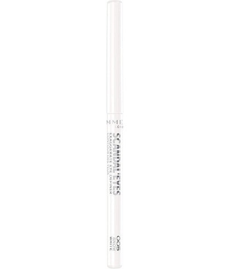 RIMMEL SCANDALEYES EXAGGERATE MATITA OCCHI WHITE SNOW 005 - Tre Pi Profumerie