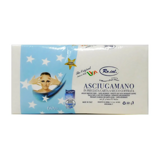 RO.IAL. ASCIUGAMANO CARTA RIPIEGATI 80 PEZZI