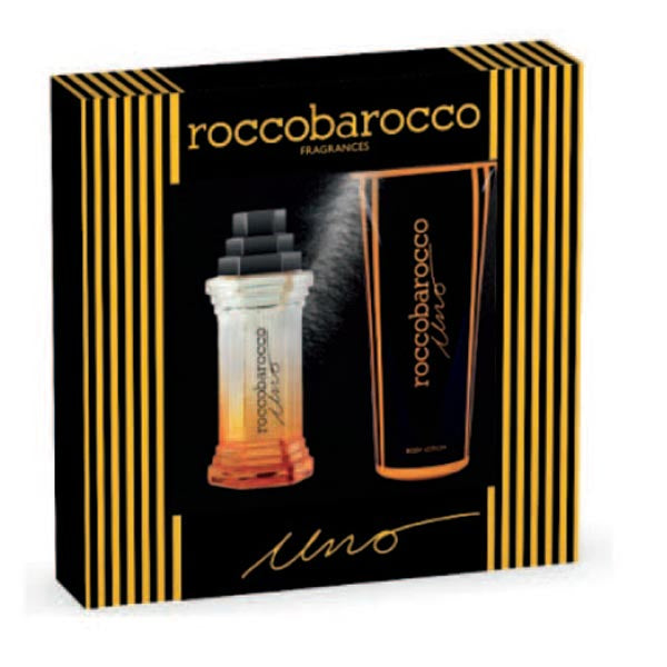 ROCCOBAROCCO UNO COFANETTO EDP 100 ML + CREMA CORPO - Tre Pi Profumerie