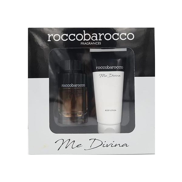 ROCCOBAROCCO ME DIVINA COFANETTO EDP 100 ML + CREMA CORPO 200 ML - Tre Pi Profumerie