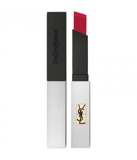 YVES SAINT LAURENT ROUGE PUR COUTURE THE SLIM MAT ROUGE DEVETU 1 - Tre Pi Profumerie