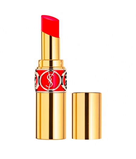 YVES SAINT LAURENT ROUGE VOLUPTE SHINE ORANGE PERFECTO 46 - Tre Pi Profumerie