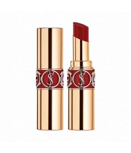 YVES SAINT LAURENT ROUGE VOLUPTE SHINE CARMINE RETRO 129 - Tre Pi Profumerie