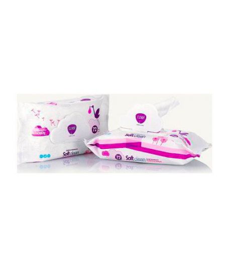 CLENDY SALVIETTINE BABYGARDENIA 72 PZ - Tre Pi Profumerie