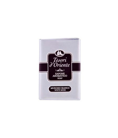 TESORI D'ORIENTE SAPONESOLIDO MUSCHIO BIANCHO 150 G - Tre Pi Profumerie