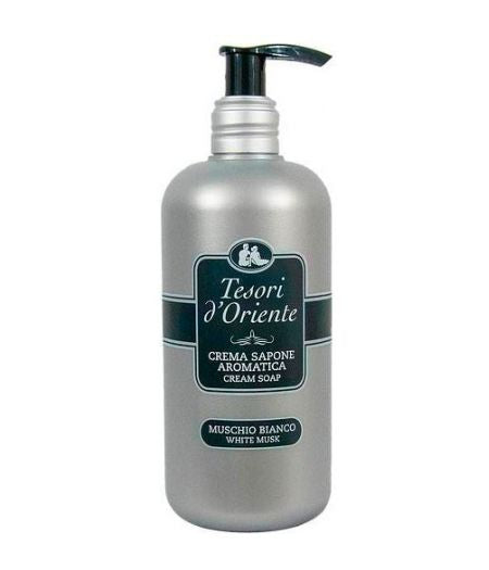 TESORI D'ORIENTE SAPONELIQUIDO MUSCHIO BIANCO 300 ML - Tre Pi Profumerie