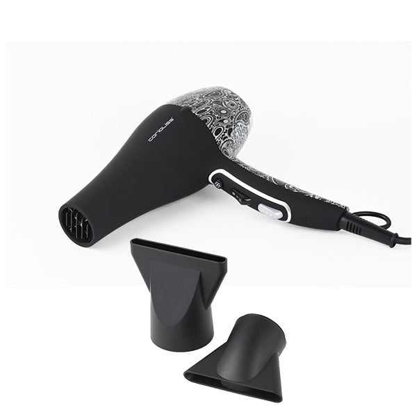 CORIOLISS PHON FLOW BLACK/ZEBRA 2000W - Tre Pi Profumerie