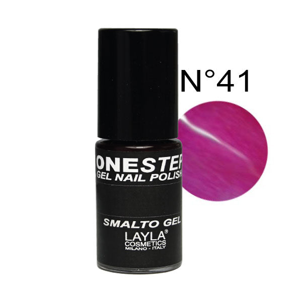LAYLA ONE STEP GEL NAILPOLISH MINNIE PINK 41 - Tre Pi Profumerie