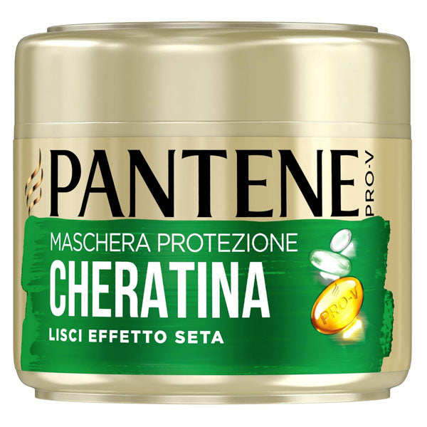 PANTENE MASCHERA CHERATINA LISCI EFFETTO SETA 300 ML - Tre Pi Profumerie