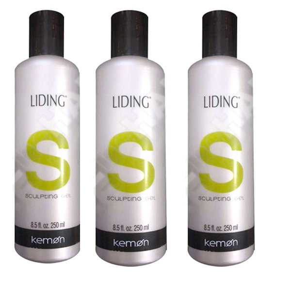 KEMON LIDING SCULPTING GEL 250 ML X 3 - Tre Pi Profumerie