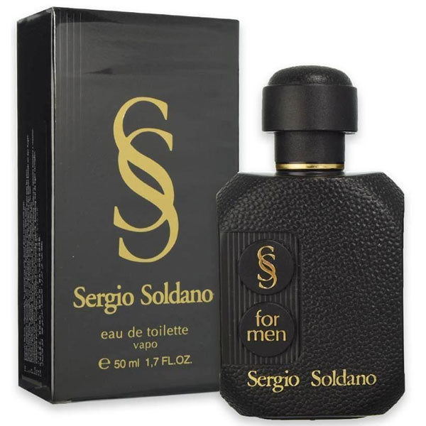 SERGIO SOLDANO UOMO NERO EAU DE TOILETTE 50 ML - Tre Pi Profumerie