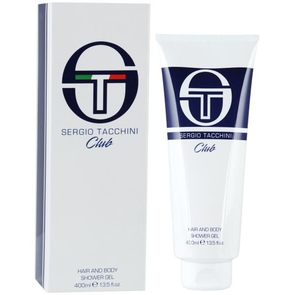 SERGIO TACCHINI CLUB HAIR AND BODY SHOWER GEL 400 ML