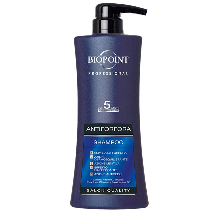 BIOPOINT PROFESSIONAL SHAMPOO ANTIFORFORA 5 AZIONI 400 ML - Tre Pi Profumerie