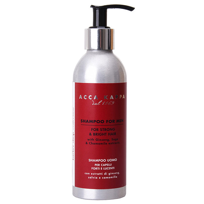 ACCA KAPPA SHAMPOO UOMOPER CAPELLI FORTI E LUCENTI 200 ML - Tre Pi Profumerie