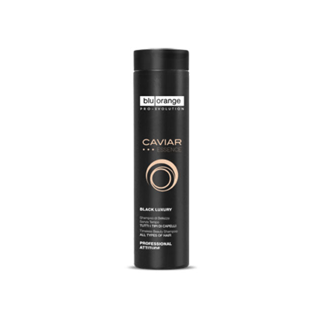 BLU ORANGE CAVIAR ESSENCE BLACK LUXURY SHAMPOO 200 ML - Tre Pi Profumerie