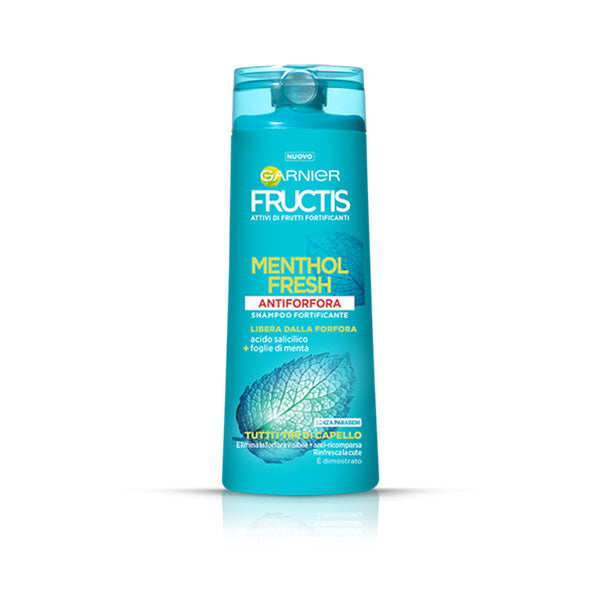 GARNIER FRUCTIS SHAMPOOMENTHOL FRESH ANTIFORFORA 250 ML - Tre Pi Profumerie