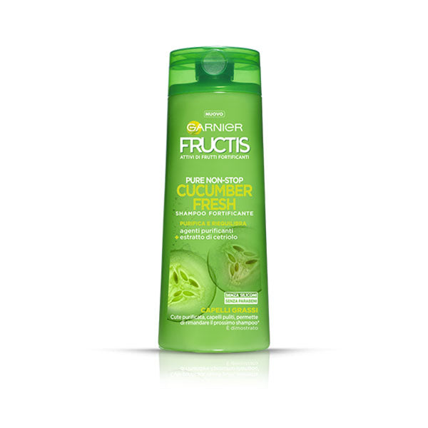 GARNIER FRUCTIS SHAMPOOCUCUMBER FRESH CAPELLI GRASSI 250 ML - Tre Pi Profumerie