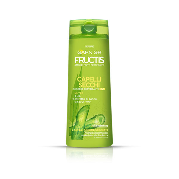 GARNIER FRUCTIS SHAMPOOCAPELLI SECCHI 2 IN 1 250 ML - Tre Pi Profumerie