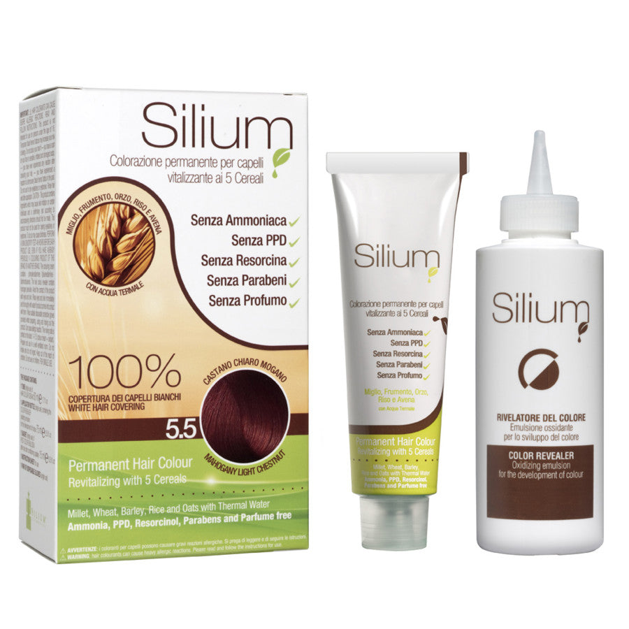 SILIUM COLORAZIONE CREMA CASTANO CHIARO RAME 5.4 - Tre Pi Profumerie