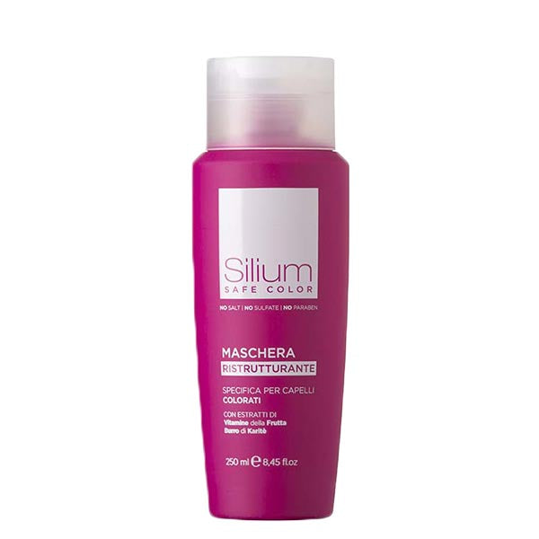 SILIUM MASCHERA RISTRUTTURANTE CAPELLI COLORATI 250 ML - Tre Pi Profumerie
