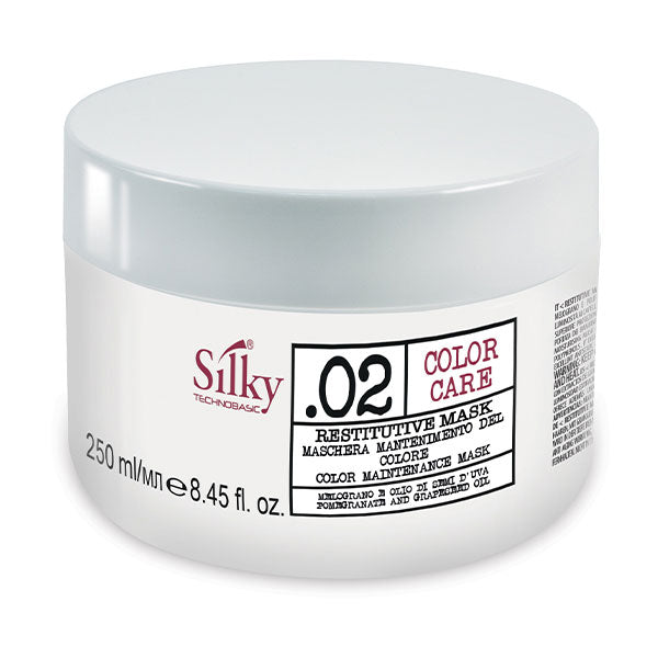 SILKY 02 COLORCARE MASCHERA RESTITUTIVE 250 ML - Tre Pi Profumerie