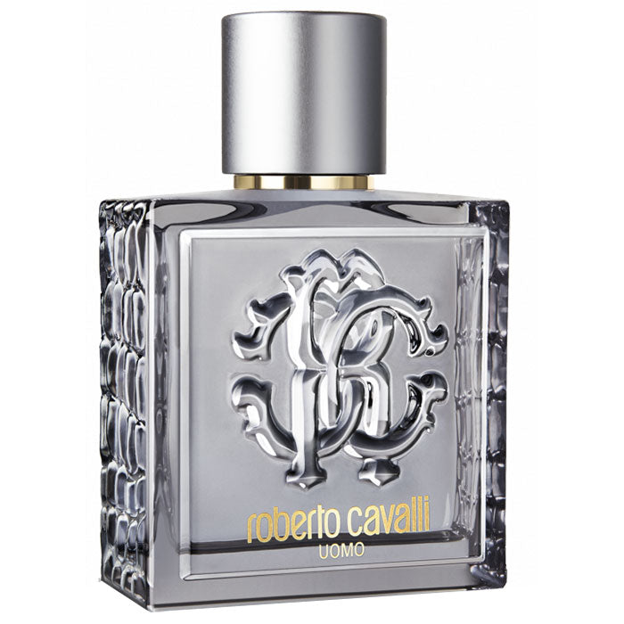 ROBERTO CAVALLI UOMO SILVER ESSENCE EDT 100 ML - Tre Pi Profumerie