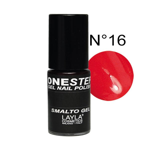 LAYLA ONE STEP GEL NAILPOLISH MOULIN ROUGE 16 - Tre Pi Profumerie