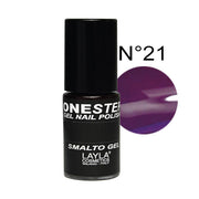 LAYLA ONE STEP GEL NAILPOLISH PURPLE RAIN 21 - Tre Pi Profumerie