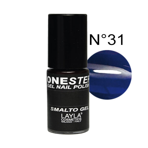 LAYLA ONE STEP GEL NAILPOLISH BLUES 31 - Tre Pi Profumerie