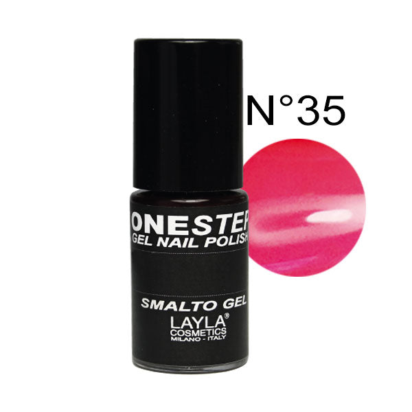 LAYLA ONE STEP GEL NAILPOLISH STRIKE FLUO 35 - Tre Pi Profumerie