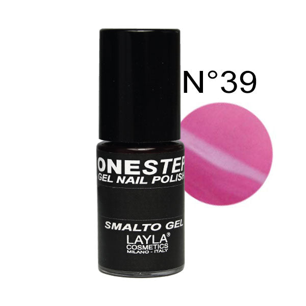 LAYLA ONE STEP GEL NAILPOLISH MADEMOISELLE 39 - Tre Pi Profumerie