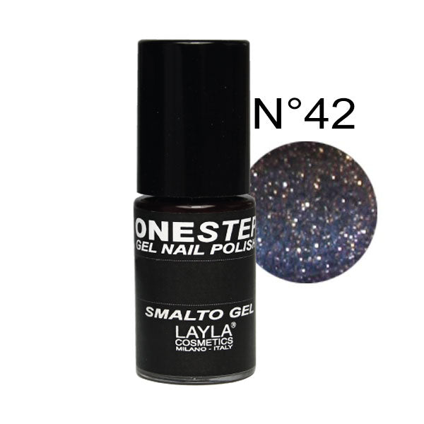 LAYLA ONE STEP GEL NAILPOLISH MOON STARS 42 - Tre Pi Profumerie